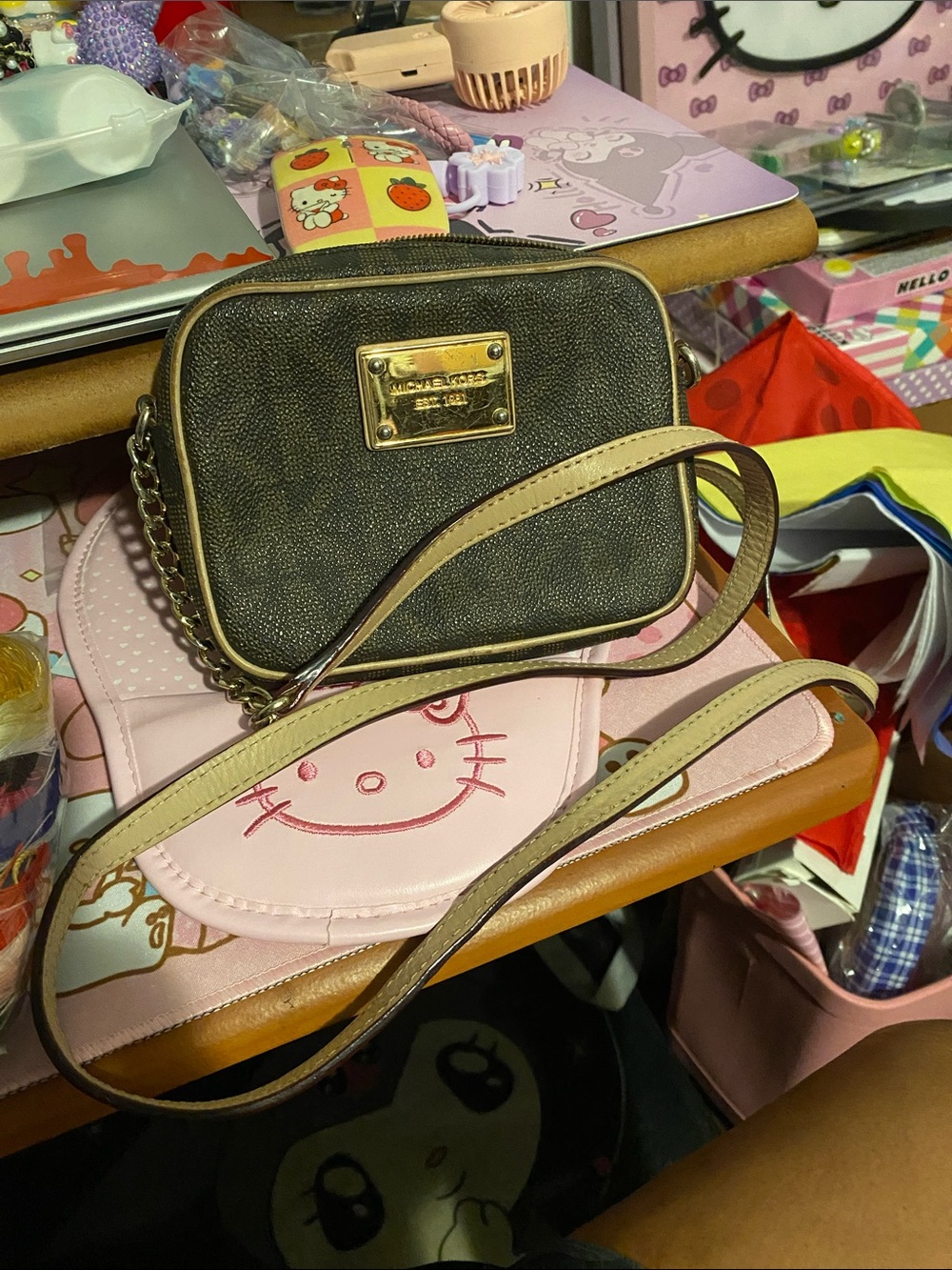Michael Kors Dark Brown Crossbody 🤎🖤